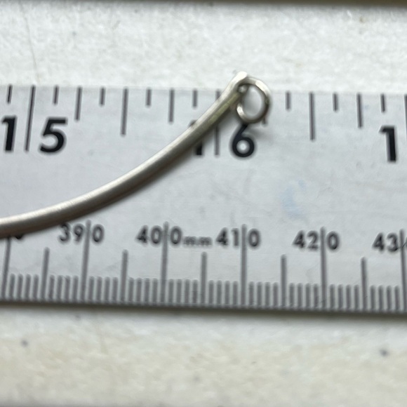 Elegant Sterling Silver Vintage Necklace with Abalone Inlay - Picture 4 of 4